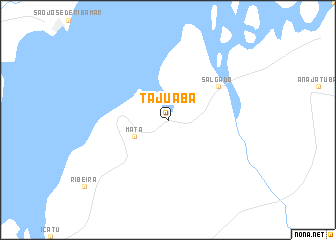 map of Tajuaba