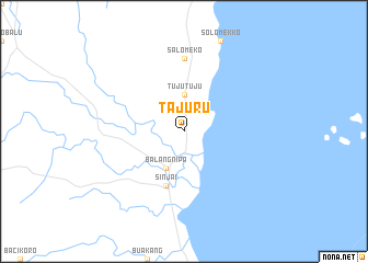 map of Tajuru