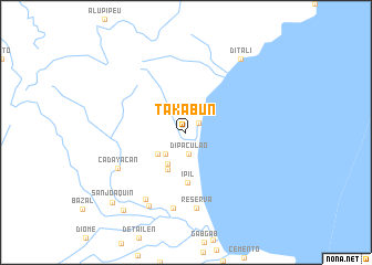 map of Takabun