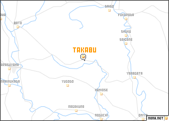 map of Takabu