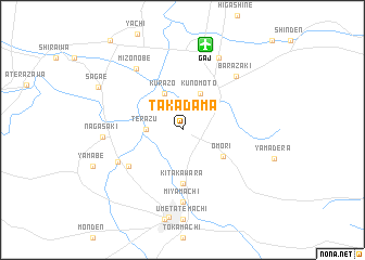 map of Takadama