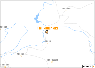 map of Takadomari