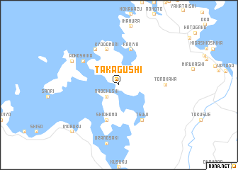 map of Takagushi