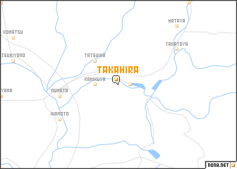 map of Takahira