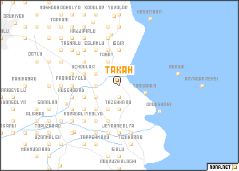 map of Takah