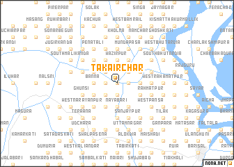 map of Takāir Char