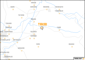 map of Takai