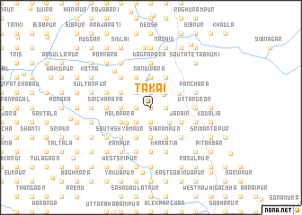 map of Tākai