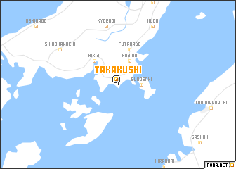 map of Takakushi