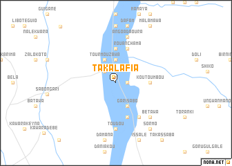 map of Takalafia