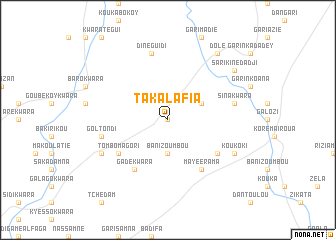 map of Takalafia