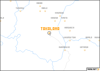 map of Takalama