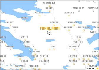 map of Taka-Lammi