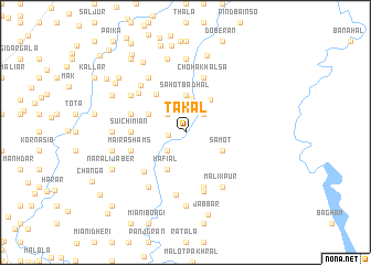 map of Takāl