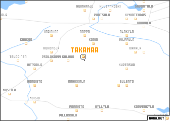 map of Takamaa