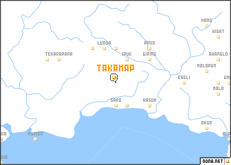 map of Takamap