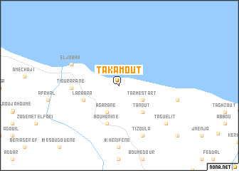 map of Takamoût