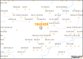 map of Takamra