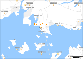map of Takamuro
