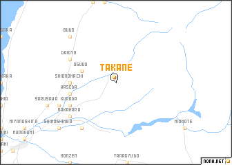 map of Takane