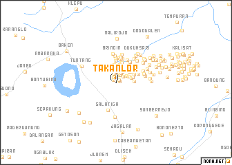 map of Takan Lor