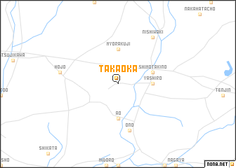 map of Takaoka