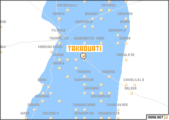 map of Takaouat I