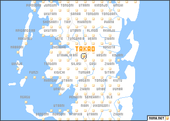 map of Takao