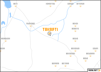 map of Takapti