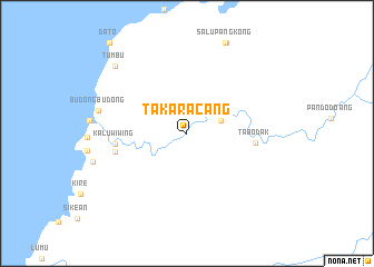 map of Takaracang