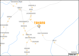 map of Takara