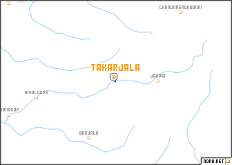 map of Tākārjala