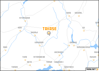 map of Takase