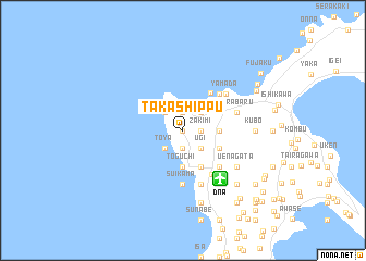 map of Takashippu