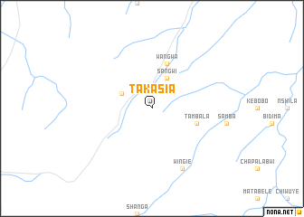 map of Takasia