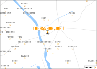 map of Takassaba Liman