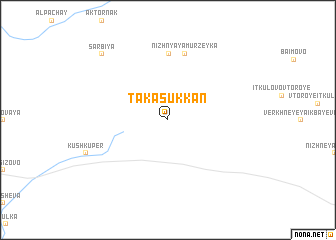 map of Taka-Sukkan