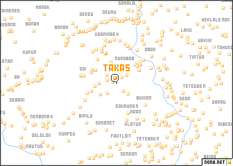 map of Takas