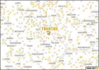map of Takatak