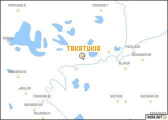 map of Tākātukia