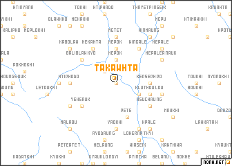 map of Takawhta