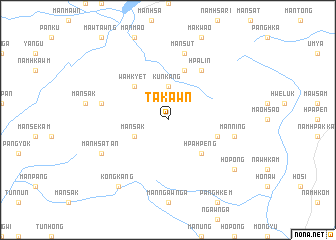 map of Ta-kawn