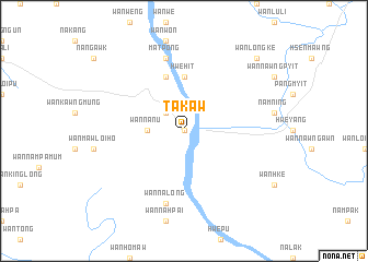 map of Ta-kaw