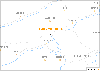 map of Takayashiki