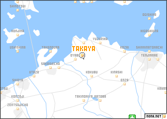 map of Takaya