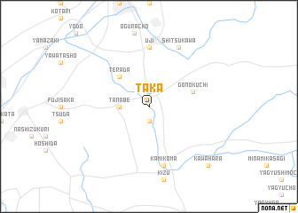 map of Taka