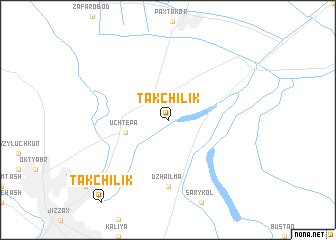 map of Takchilik