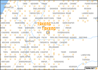 map of Ta-keng