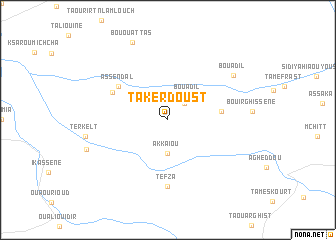 map of Takerdoust