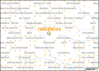 map of Takern Eins